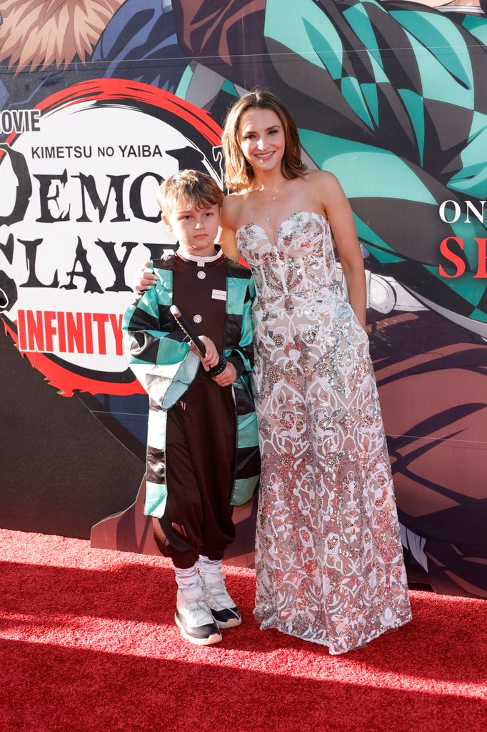 The actress made a rare red carpet appearnce 