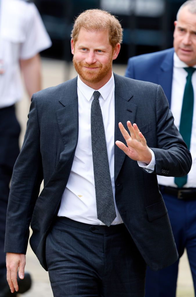 The Duke of Sussex arrives at the Royal Courts of Justice on March 30, 2023