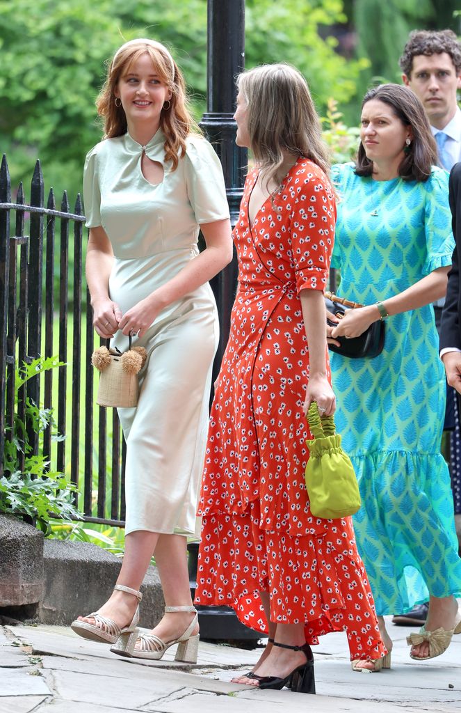 Guests begin to arrive ahead of the wedding of The Duke of Westminster and Miss Olivia Henson at Chester Cathedral on June 07, 2024 