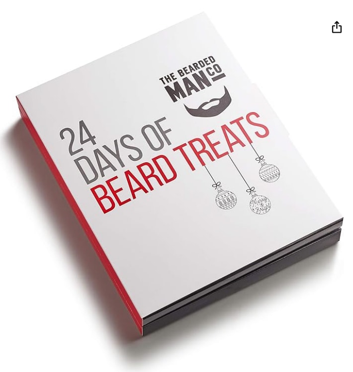 The Bearded Man Co 24 Days of Beard Treats Advent Calendar