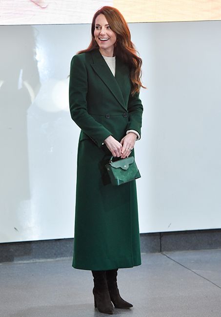 Kate Middleton green coat
