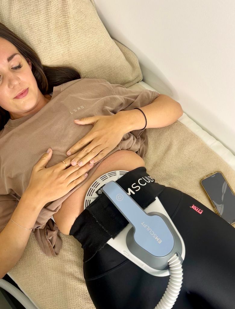 Emsculpt is fairly painless