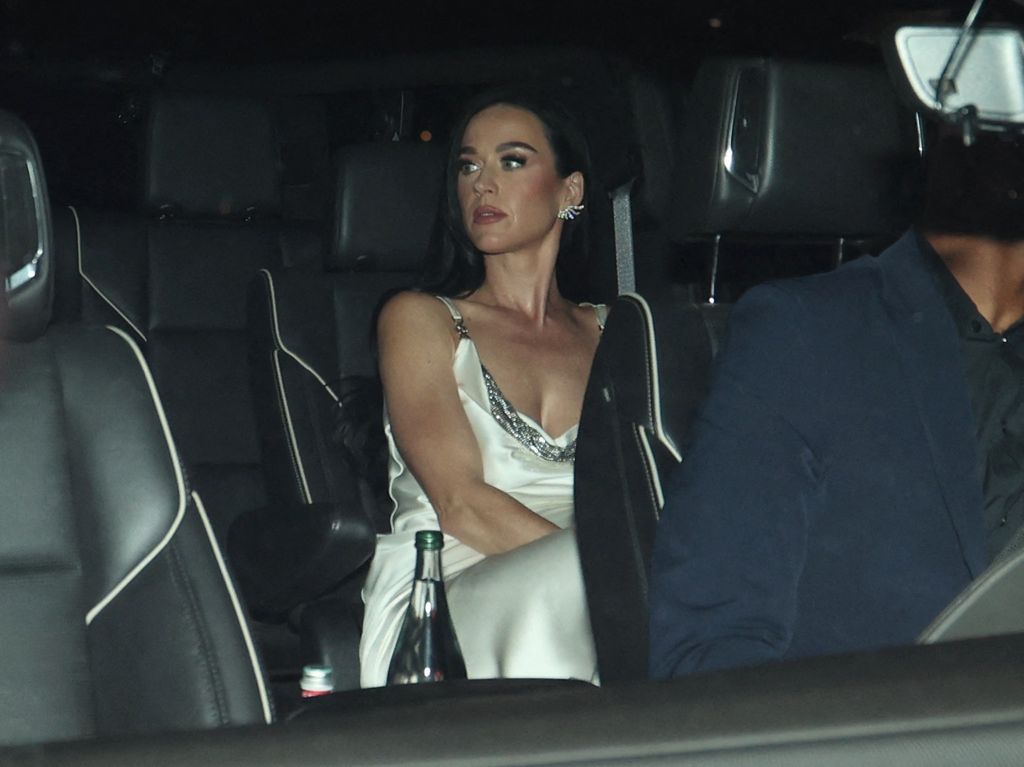 Katy Perry heads into Leo's birthday bash