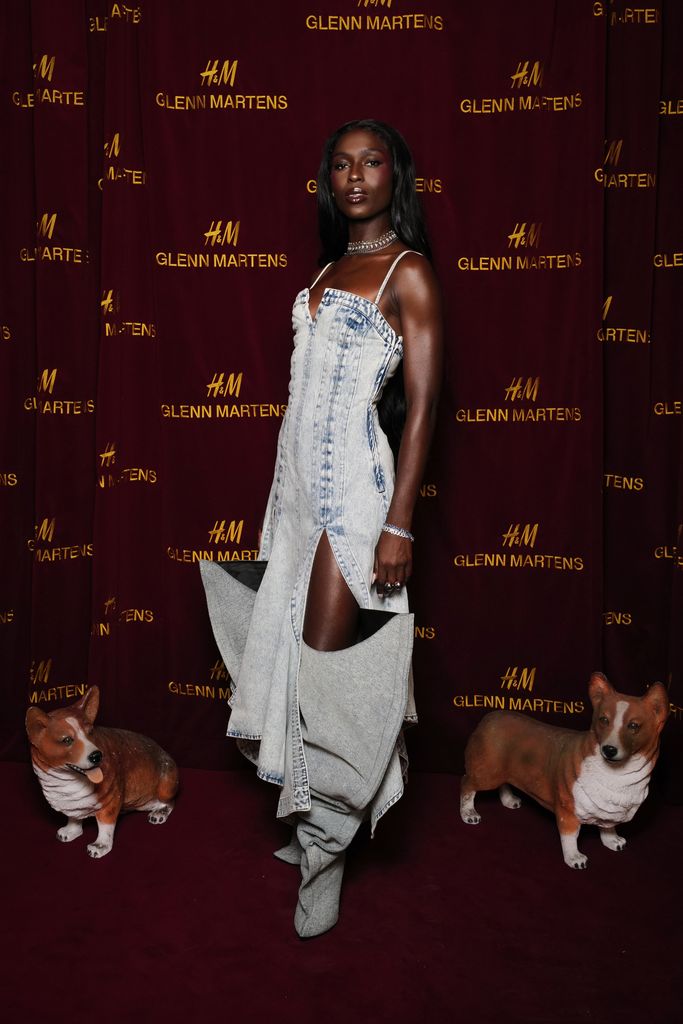 Jodie Turner-Smith attends H&M Glenn Martens on October 22, 2025 in London, England. (Photo by Darren Gerrish/WireImage for H&M)