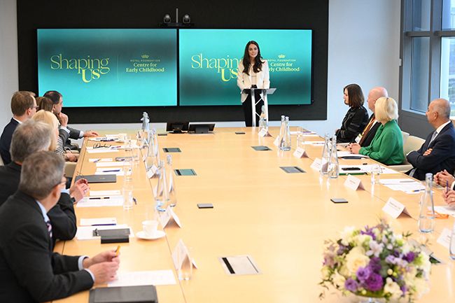 kate middleton addresses business leaders at early years forum