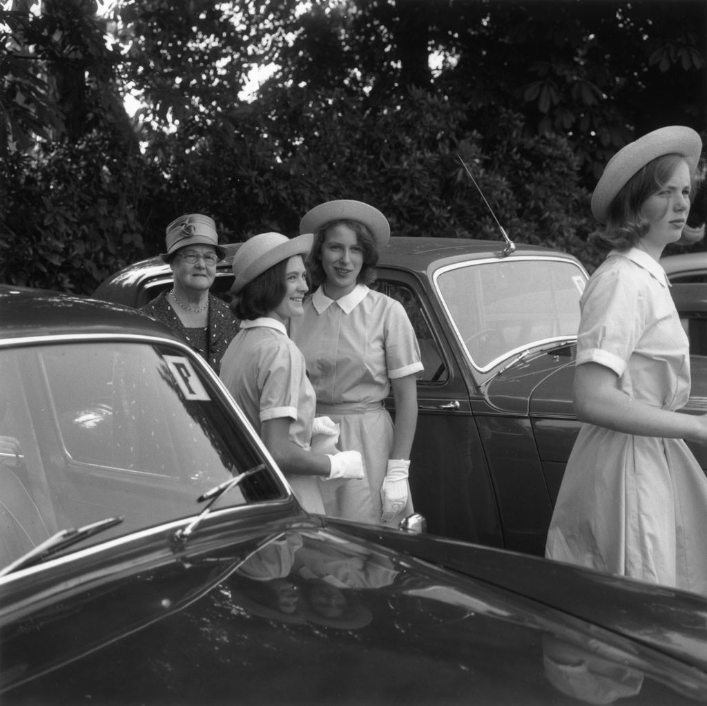 Princess Anne at Benenden School in 1964