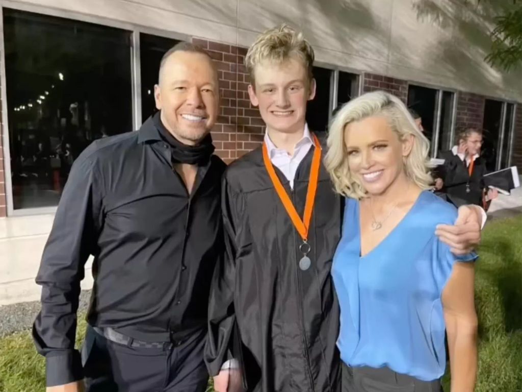 Donnie with Evan and Jenny