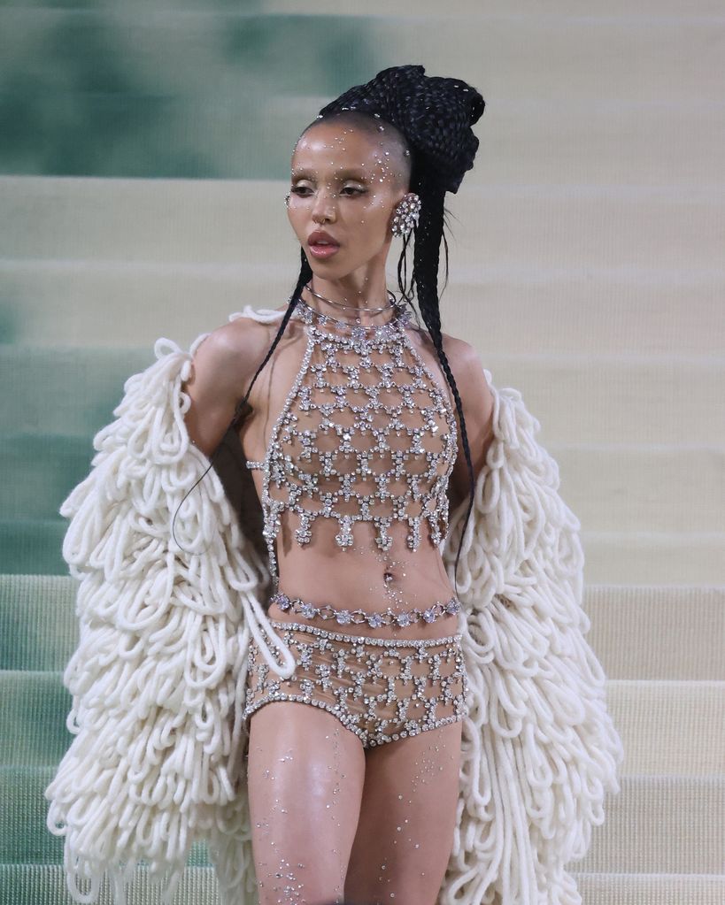 FKA Twigs attends the 2024 Met Gala in Stella McCartney