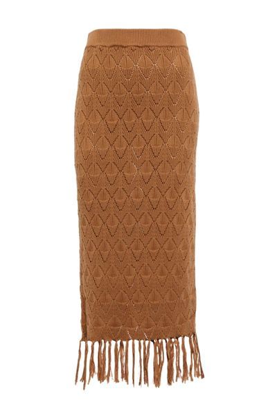 dodo bar or knitted midi skirt