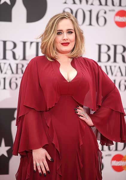 adele pre weight loss