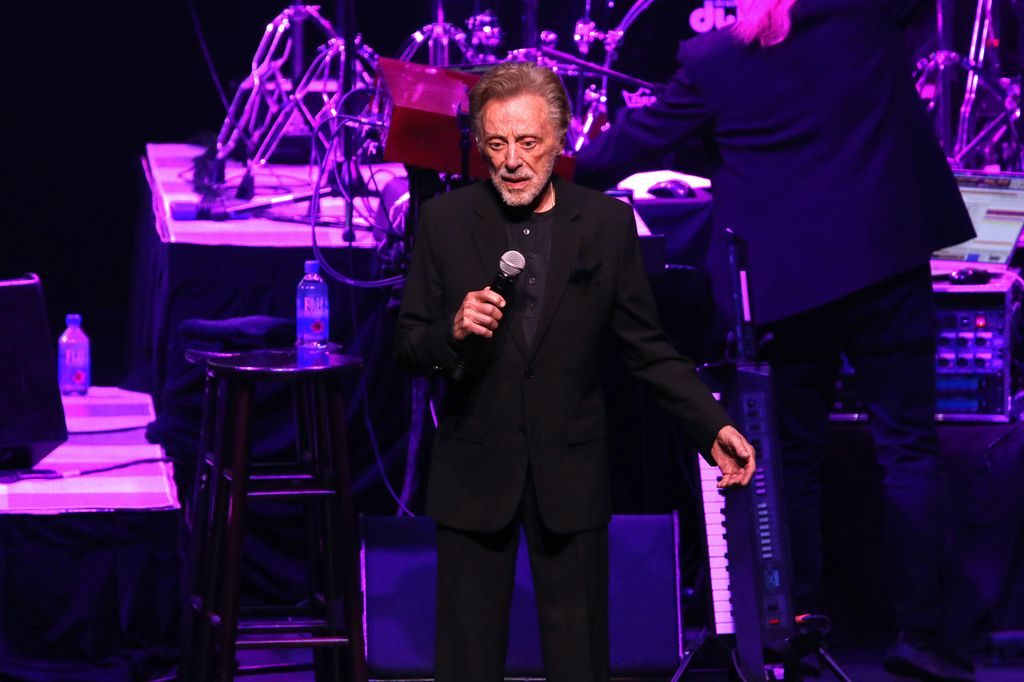 Frankie Valli of Frankie Valli and the Four Seasons performs on the OLG Stage at Fallsview Casino Resort on June 9, 2024 in Niagara Falls, Ontario.