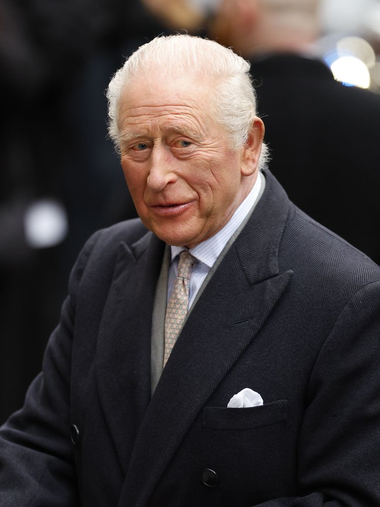 A photo of King Charles in London