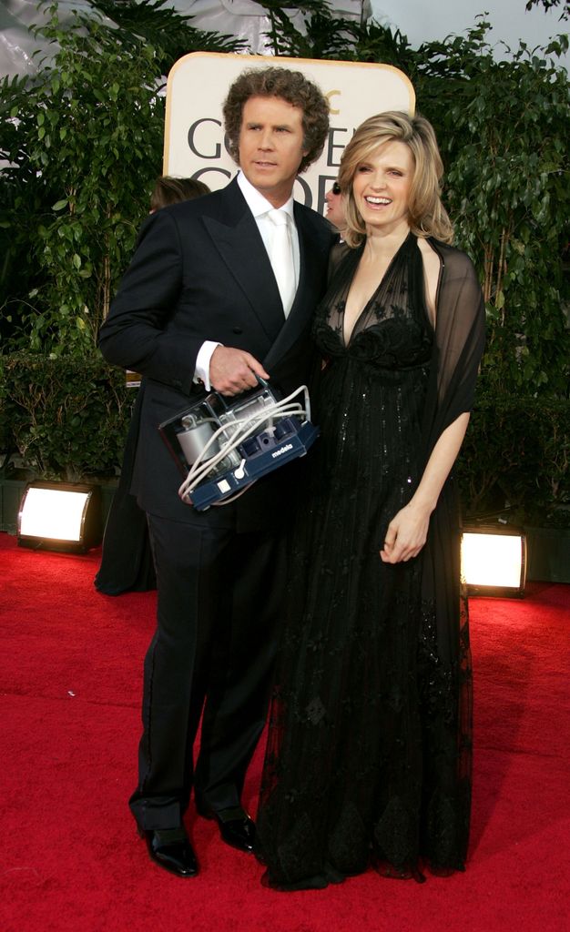 Will Ferrell and wife red carpet