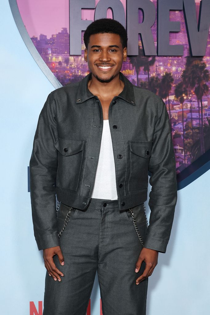 Michael Cooper Jr. at Netflix's "Forever" series premiere held at Tudum Theater on May 06, 2025 in Los Angeles, Californi