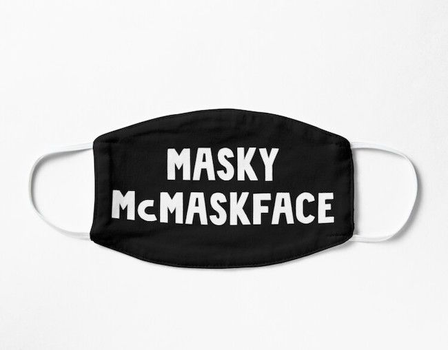 masky mc mask face