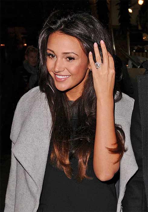 michelle keegan engagement ring