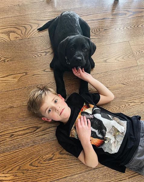 reese witherspoon son and dog