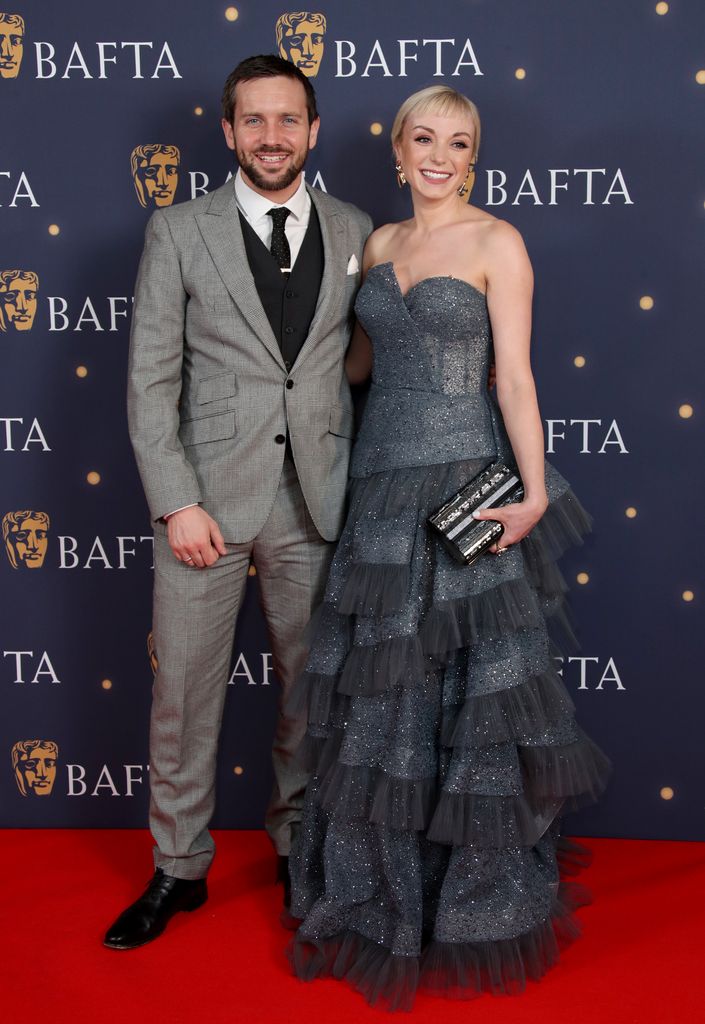 Helen George and Jack Ashton at the BAFTA Film Gala in February 2019 
