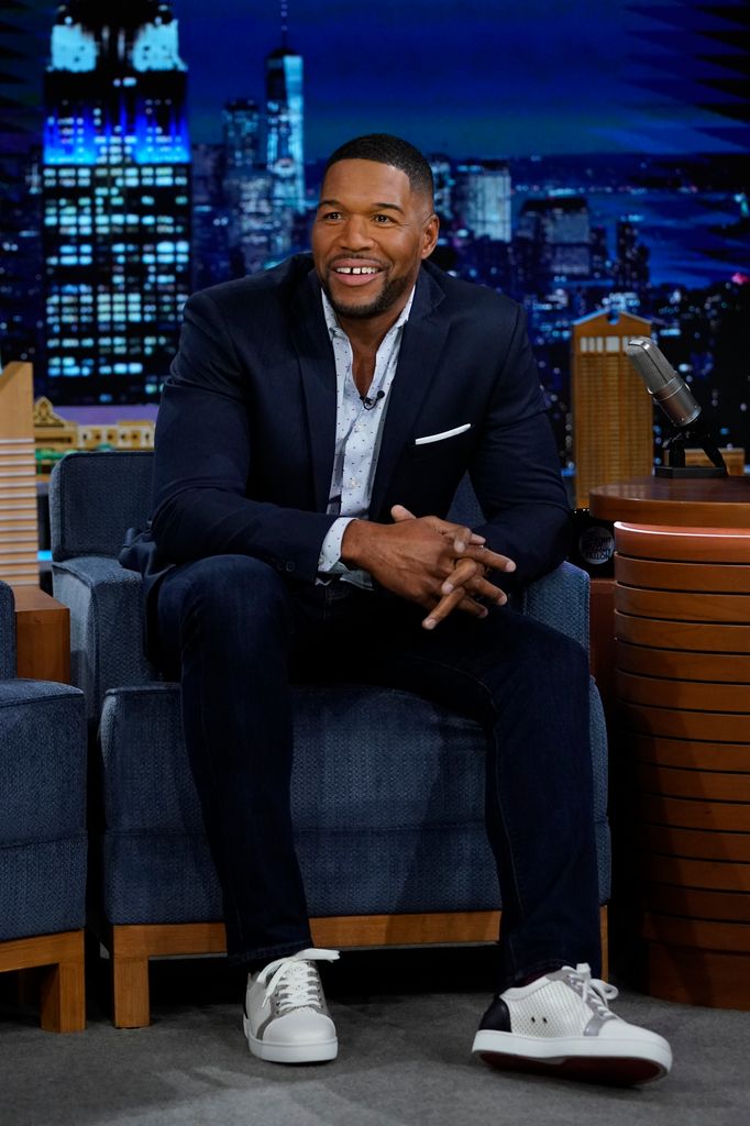 Michael Strahan gets kicked off GMA related sports event for arguing in ...