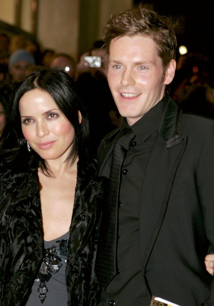 Andrea Corr and boyfriend Shaun Evans in 2004