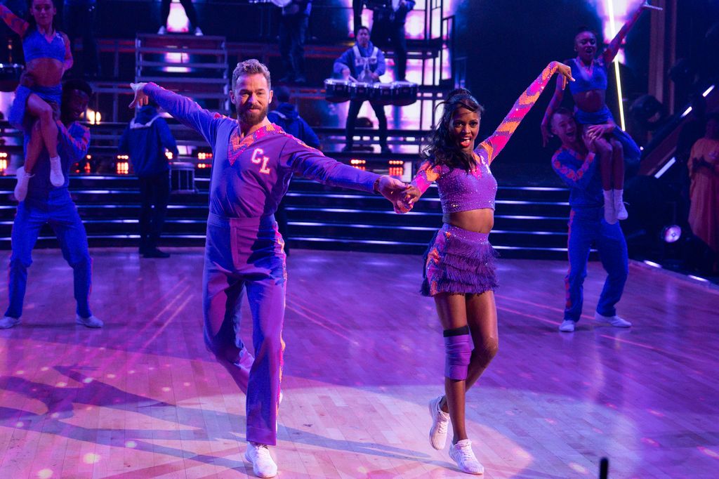 artem chigvintsev performing on dancing with the stars