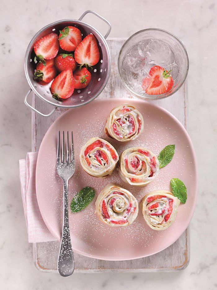 strawberry rollups