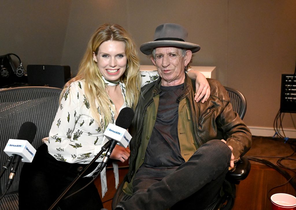 Keith Richards, fille de Theodora, émission de radio