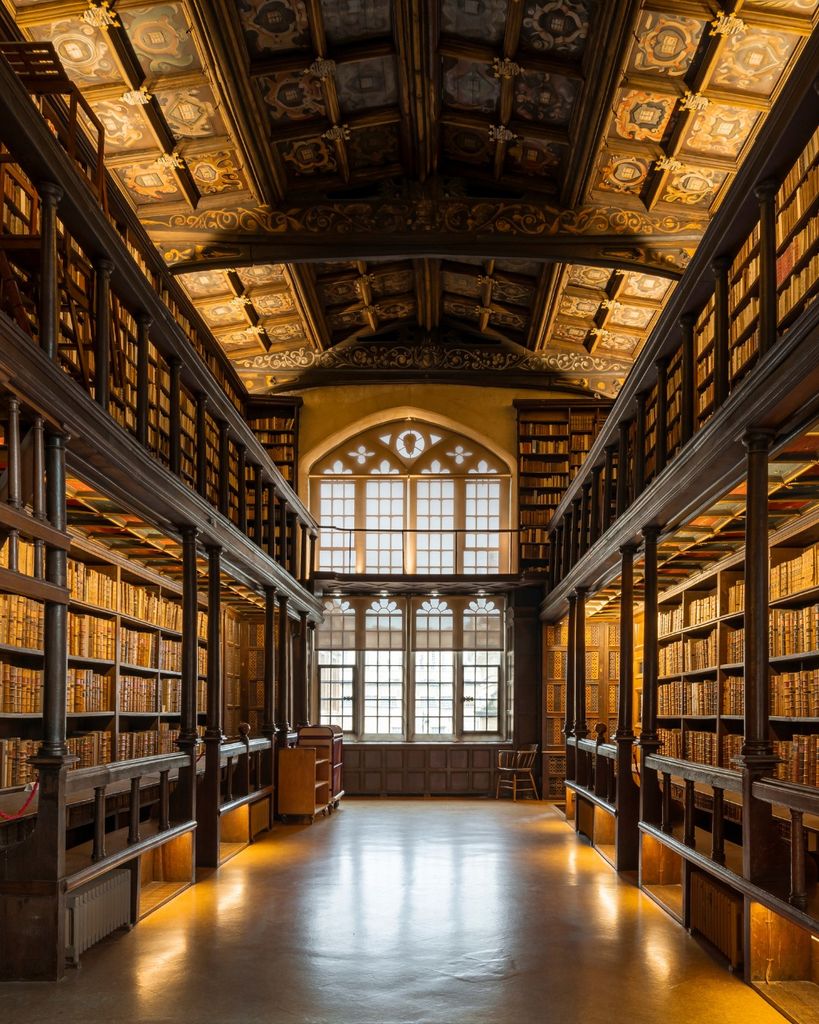 Inside Oxford University's Bodleian Library
