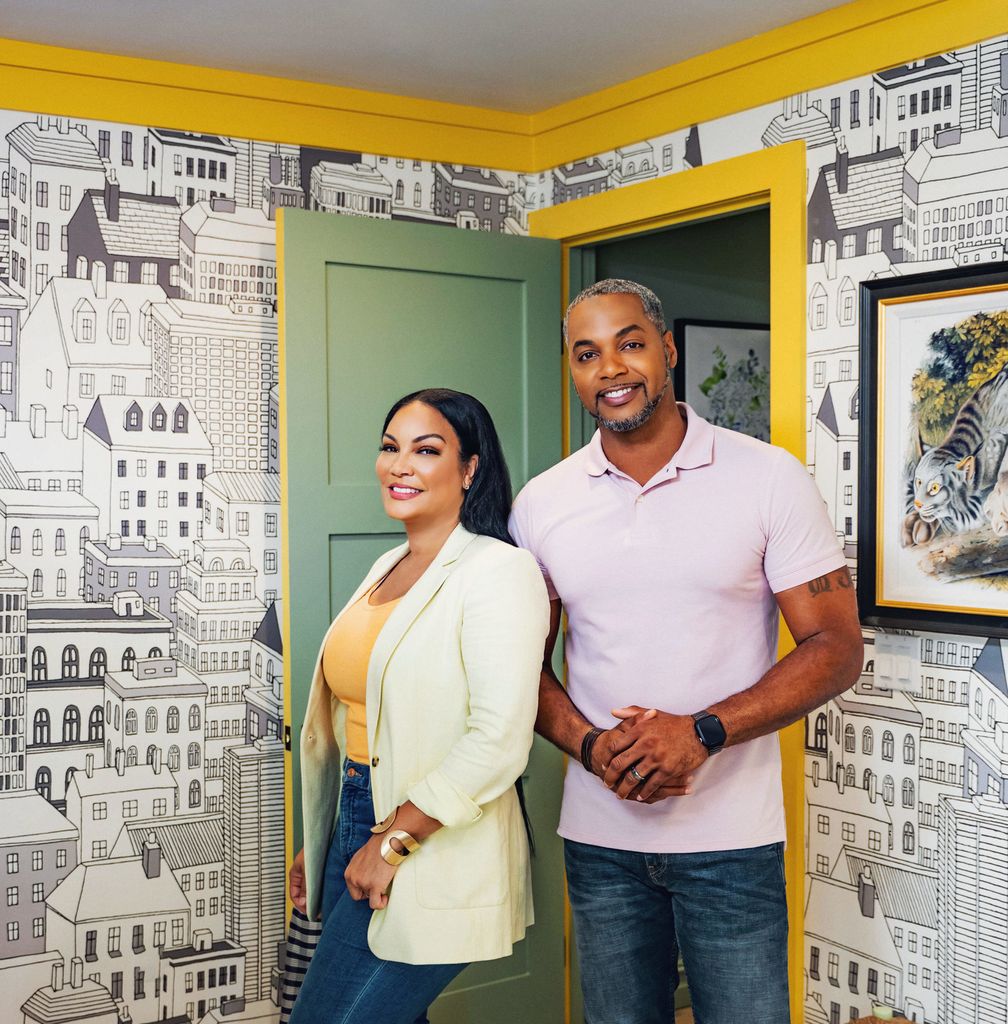 As seen on Married to Real Estate, hosts Mike Jackson and Egypt Sherrod 