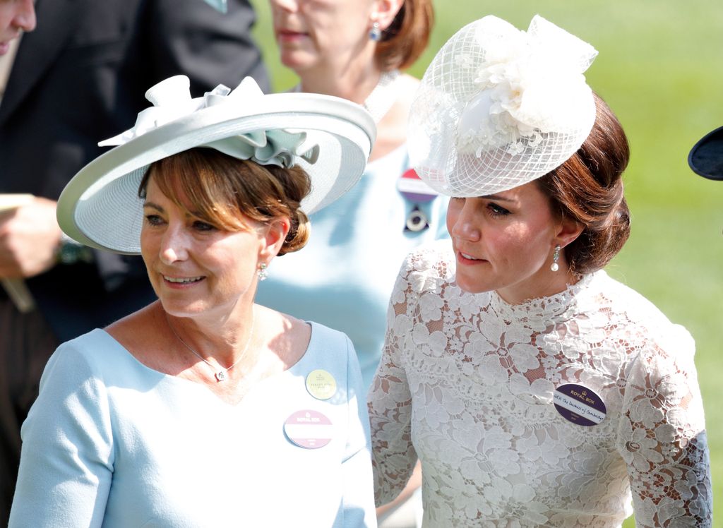 Kate and Carole Middleton at Royal Ascot
