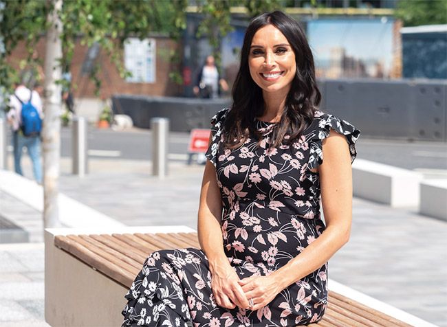 christine lampard pregnant