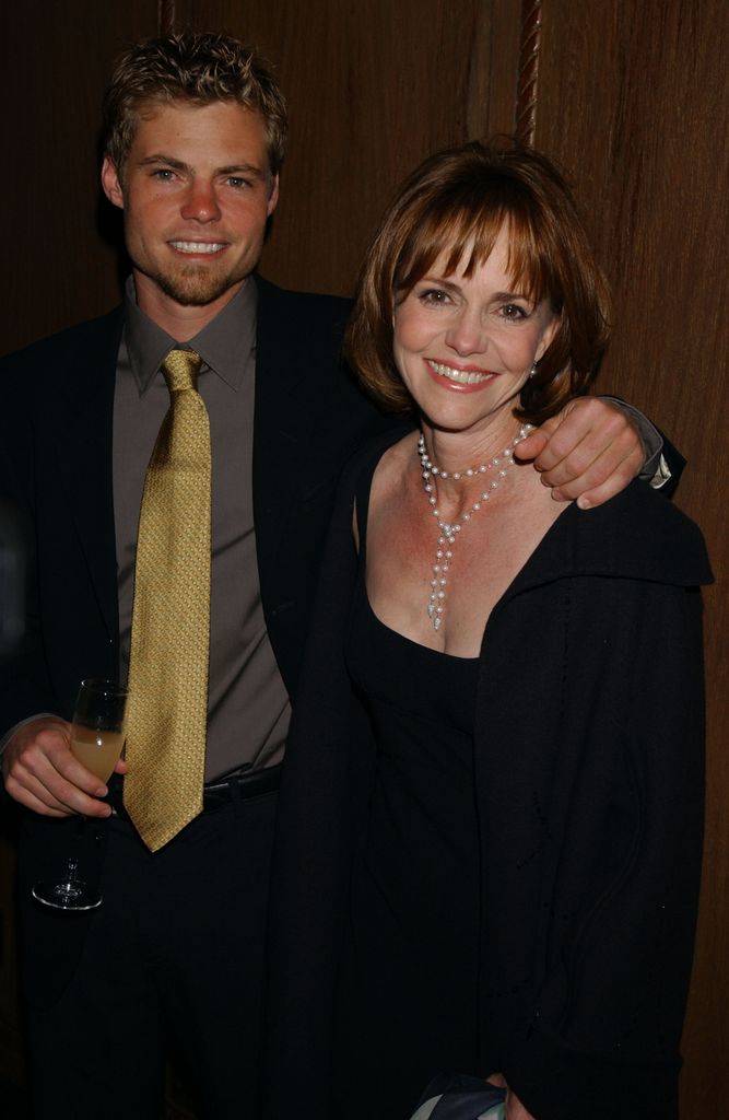 Sally Field with her son Eli Craig during a gala benefit to celebrate the Sundance Institute 20th Anniversary in 2022