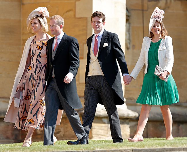 guy pelly and laura meade at royal wedding