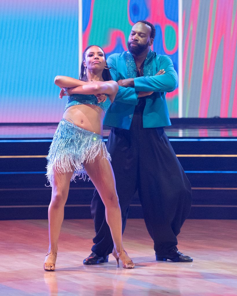 NBA alum Baron Davis and pro Britt Stewart