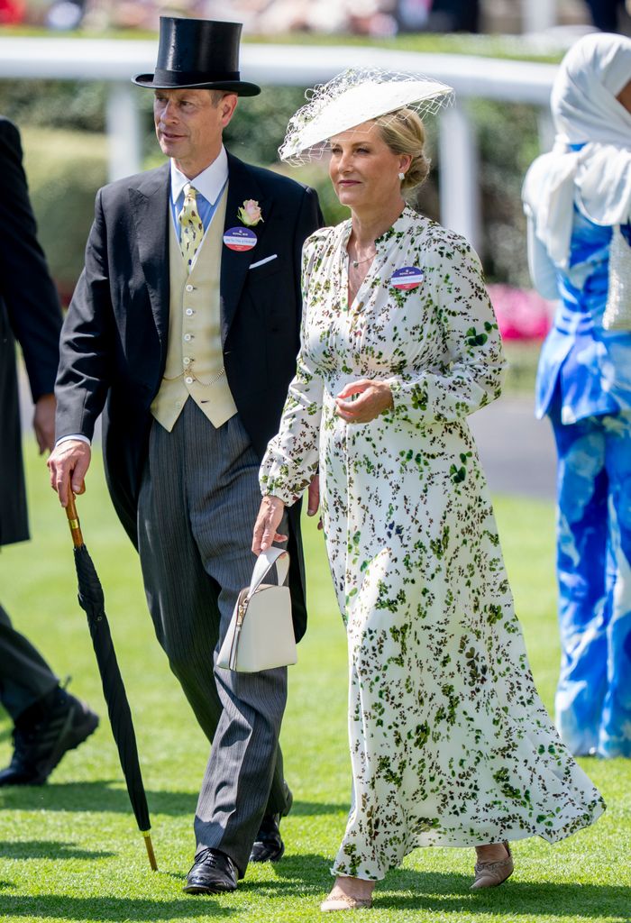 Duchess Sophie's bridal white dress on day three was fabulous
