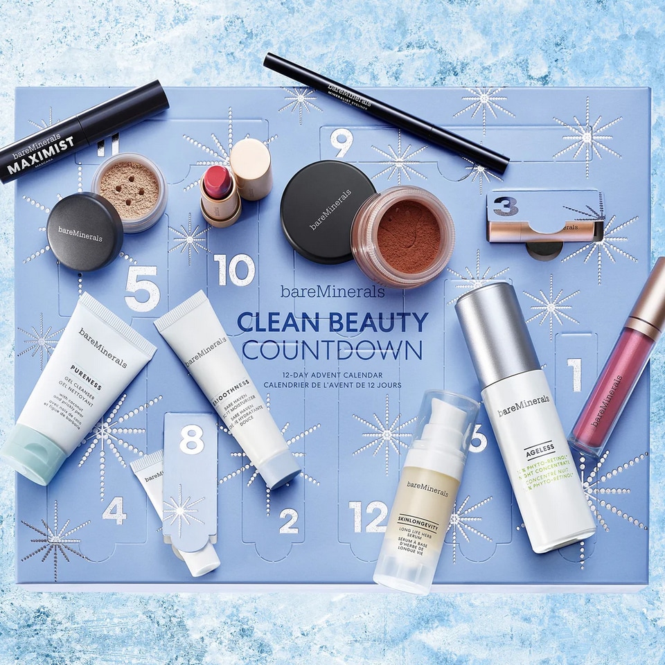 bare minerals clean beauty advent calendar 2023