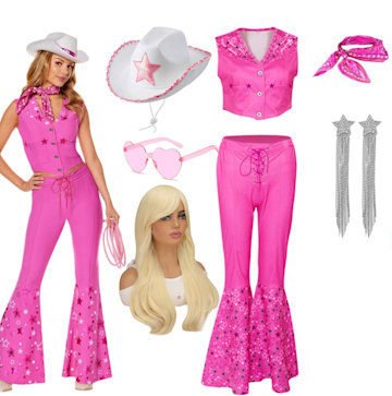 barbie cowboy halloween costume 