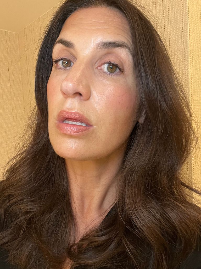 beautiful brunette woman posing for the camera 