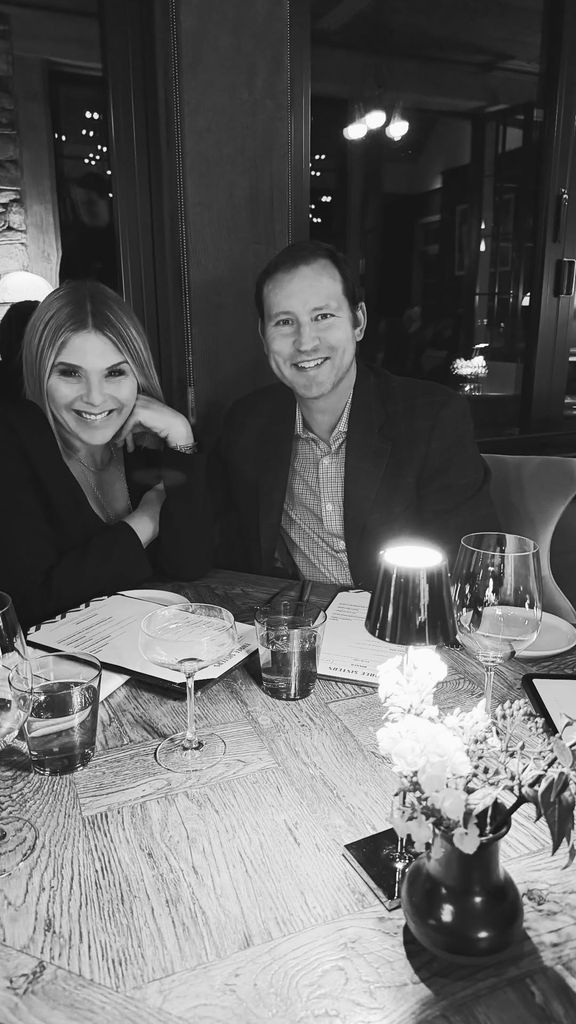 Jenna and her husband enjoyed a date night