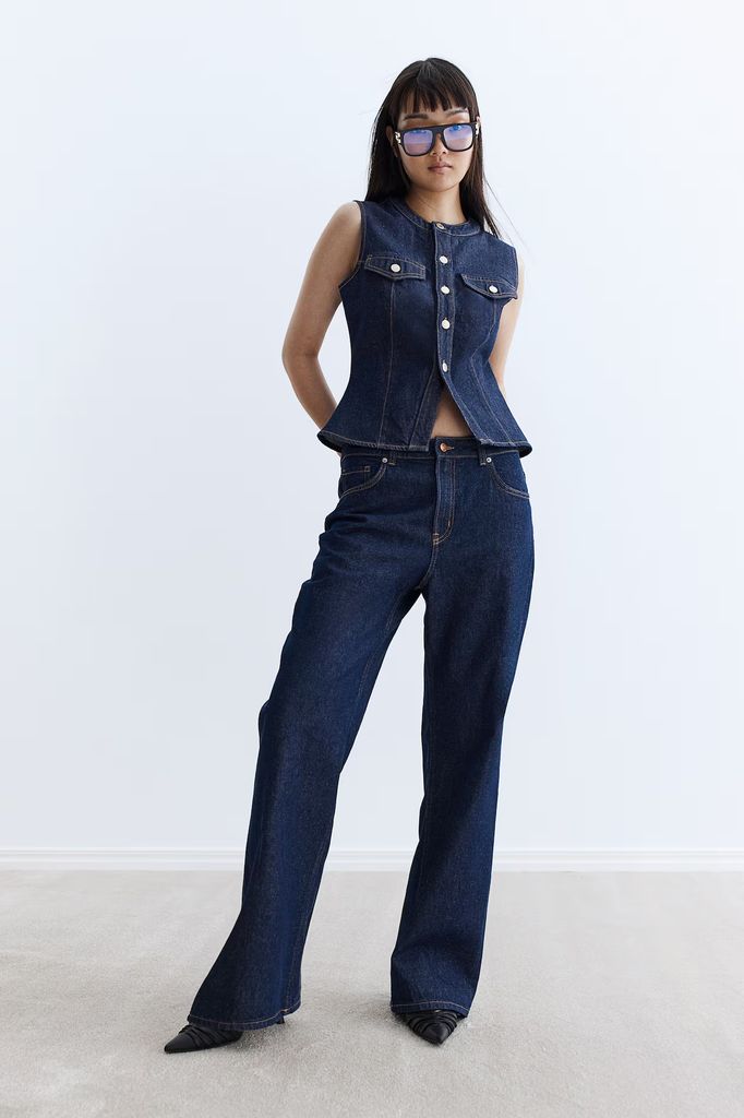 H&M Wide Leg Jeans