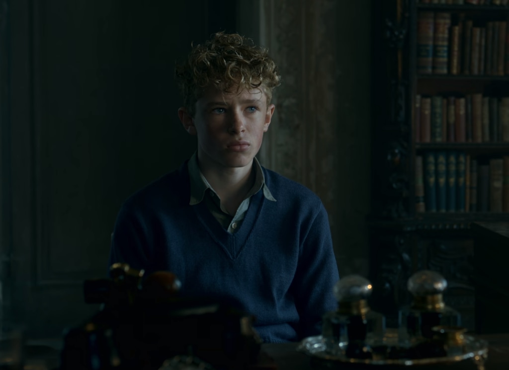 Finn Elliot as a young Prince Philip in The Crown