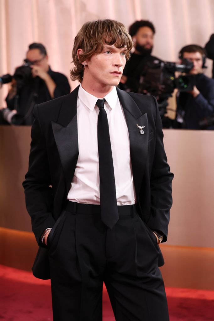 Connor Storrie at the 83rd Annual Golden Globes