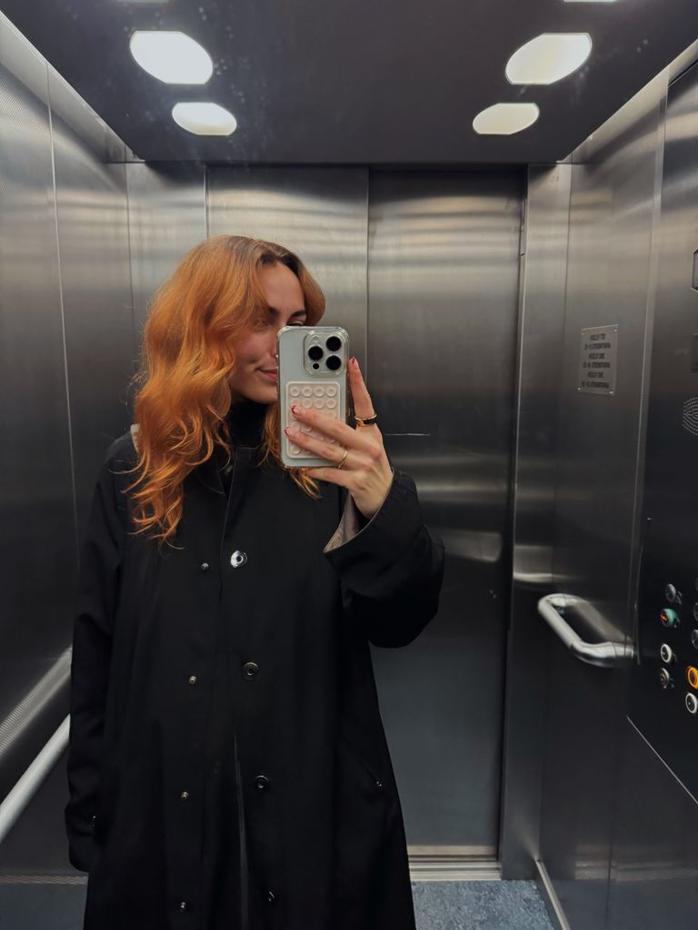 I dyed my hair copper for winter