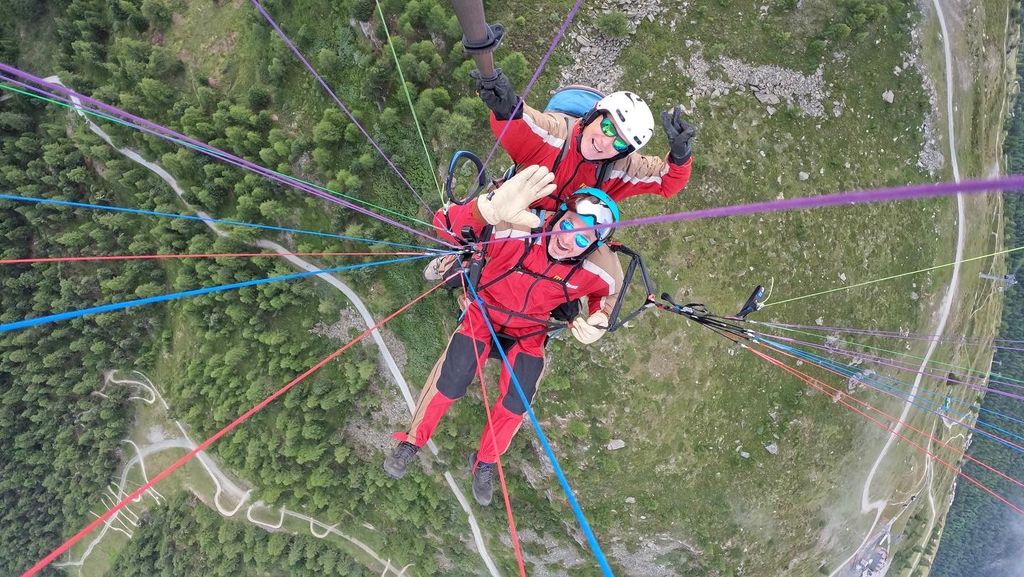 Paragliding in Zermatt