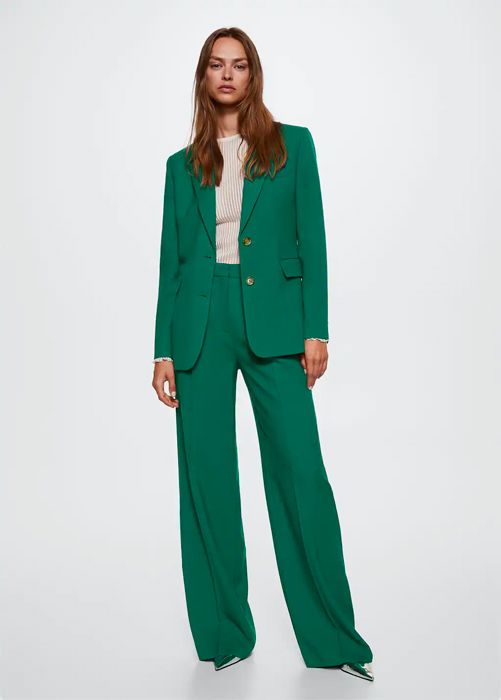 emerald suit