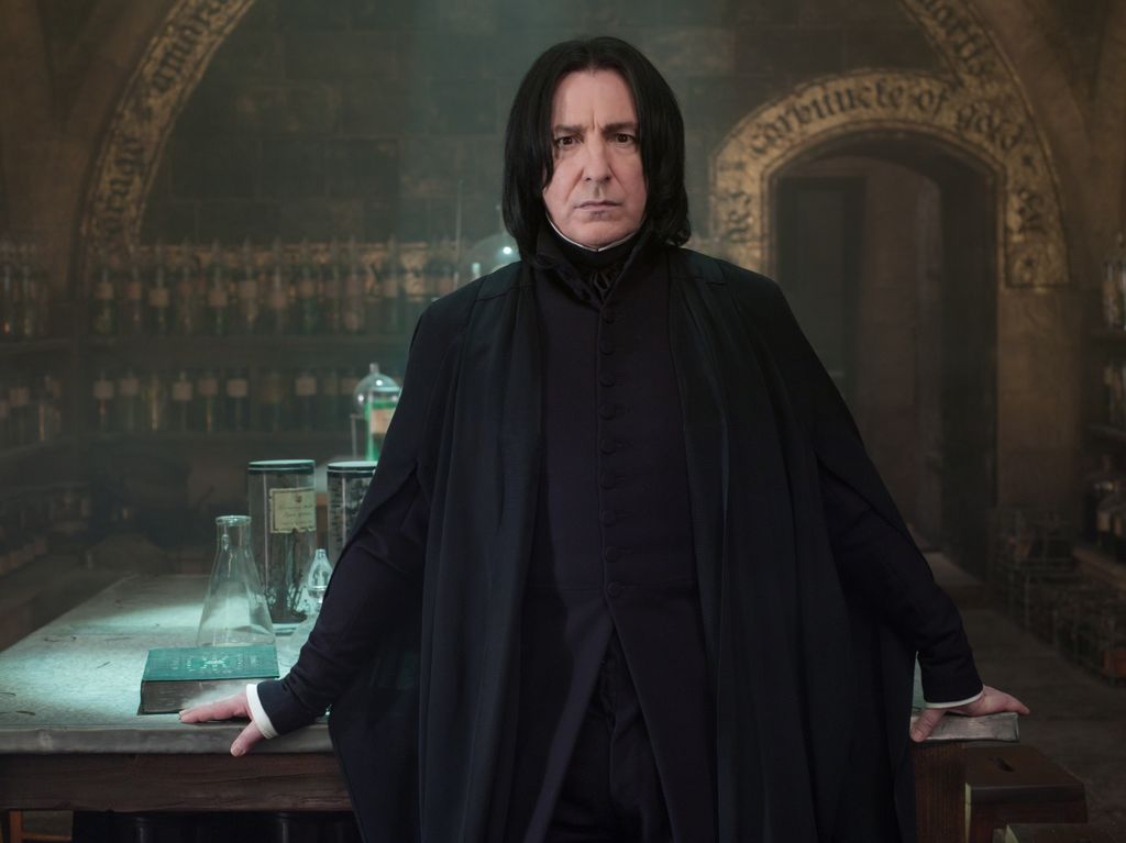 He portrayed Severus Snape in the Harry Potter films