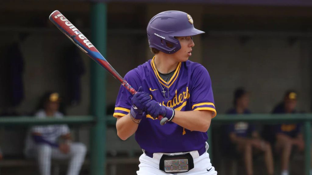 Drake Gaines plays baseball