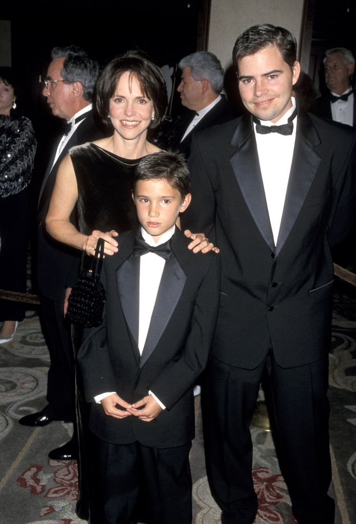 Sally Field and sons Samuel Greisman and Peter Craig 