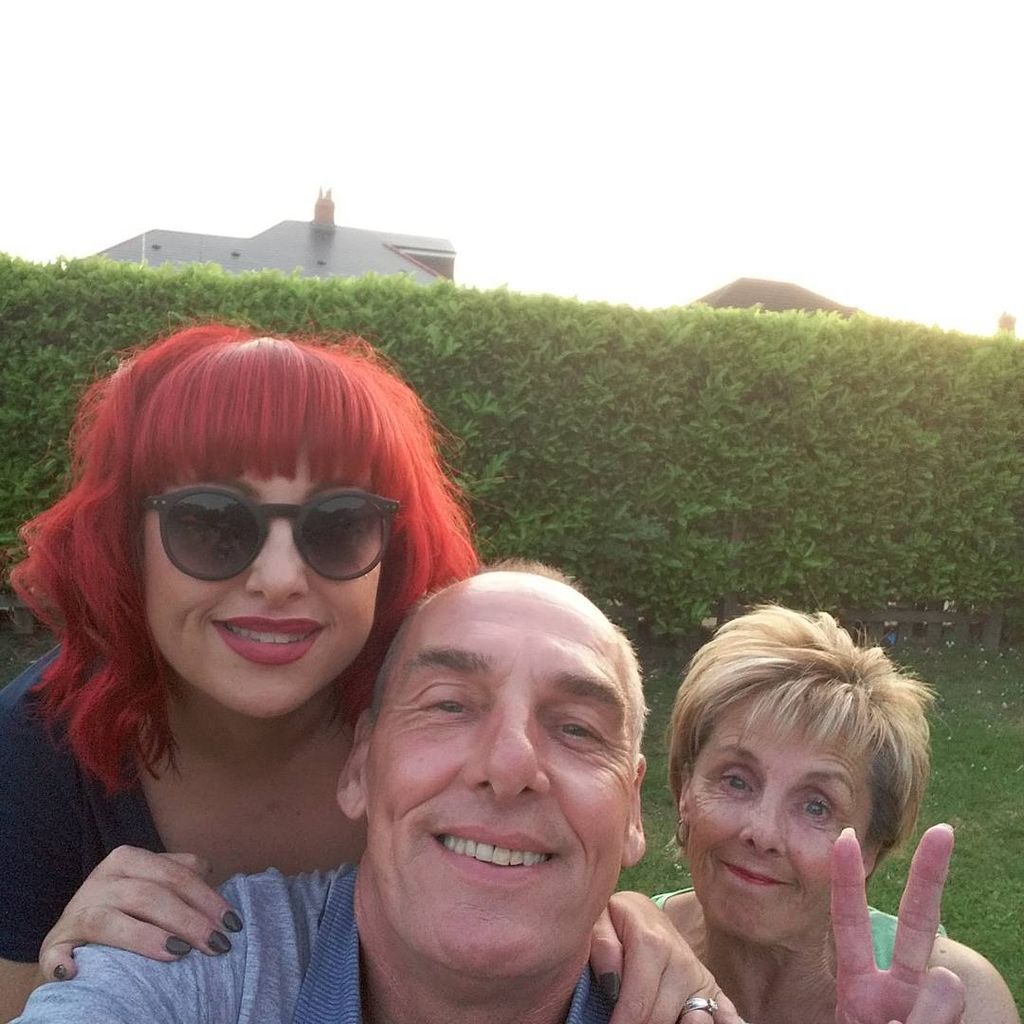 Dave and Shirley from Gogglebox take a selfie with their rarely-seen daughter