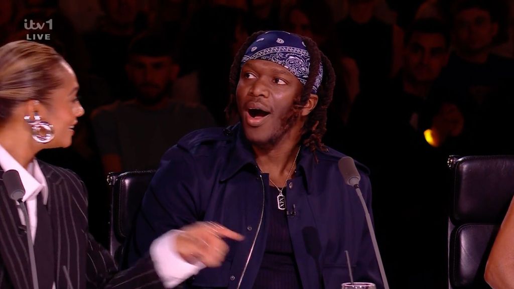 KSI was shocked by the reveal